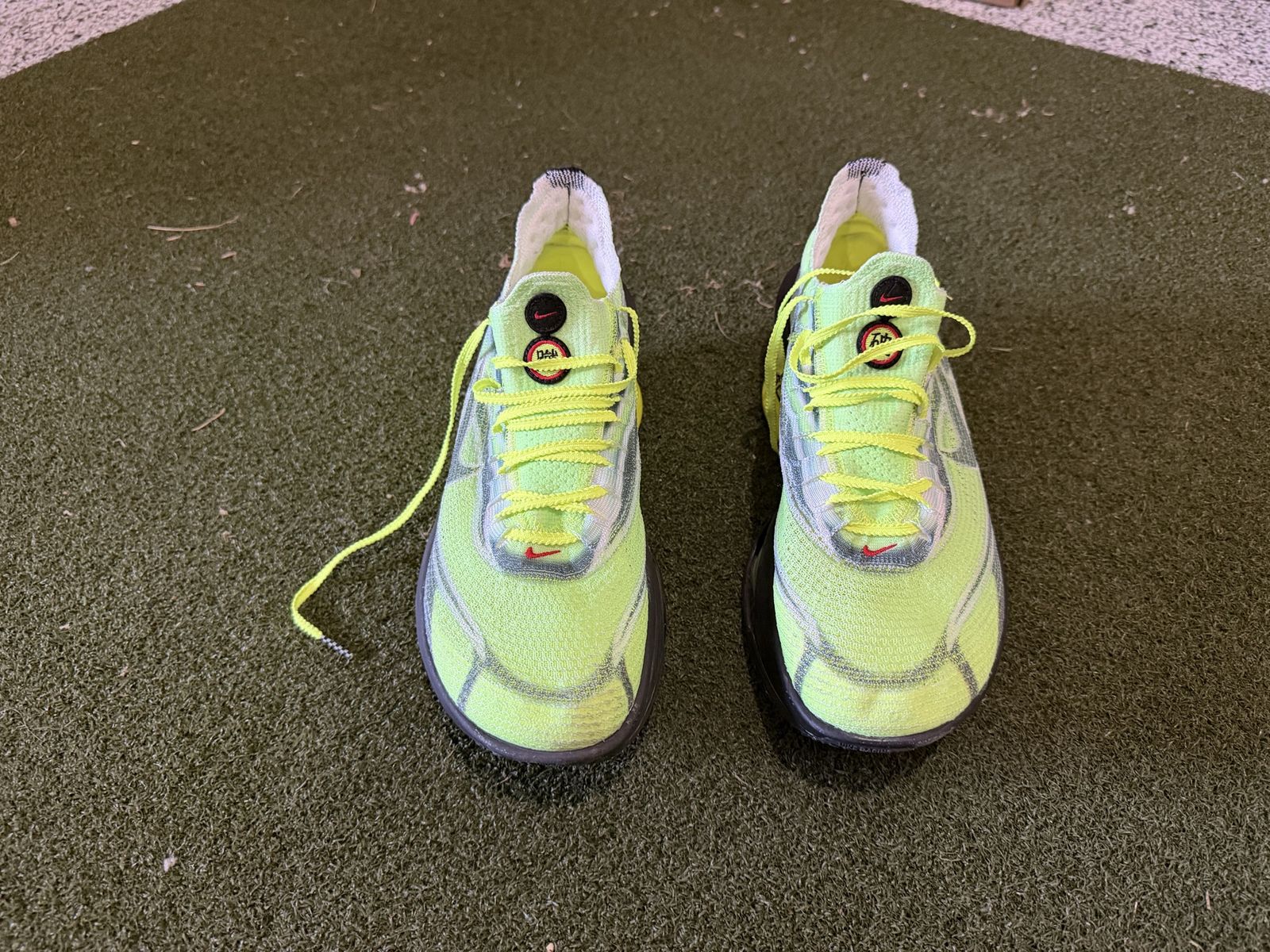 Used Nike Air Zoom Alphafly NEXT% Volt Running Shoes