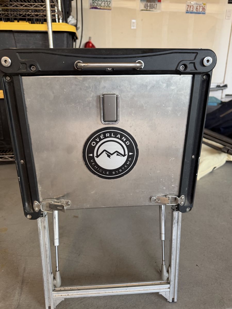 Overland Vehicle Systems Pull Out Camp Kitchen Table Unit