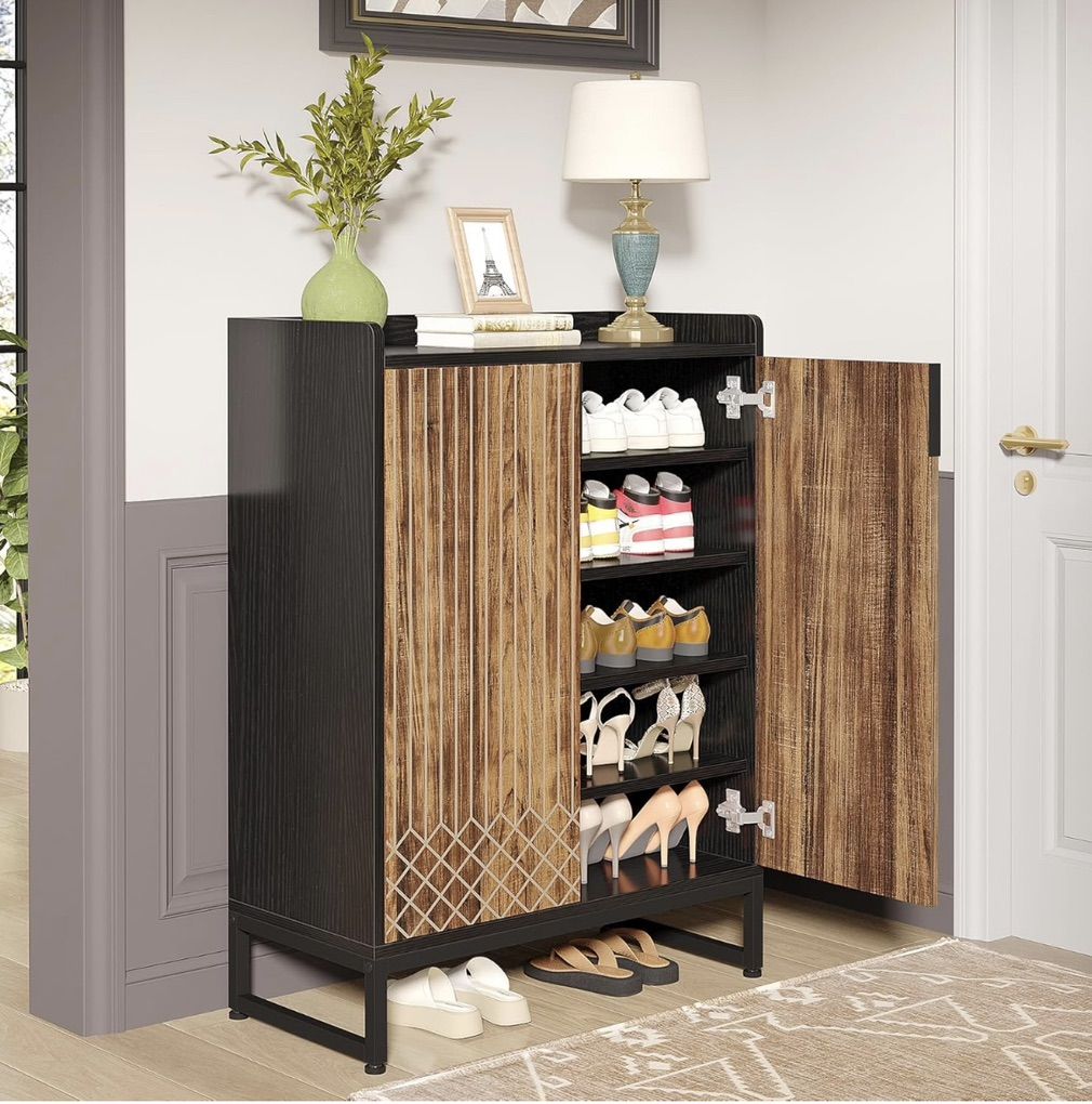 5 Shelf Shoe Cabinet