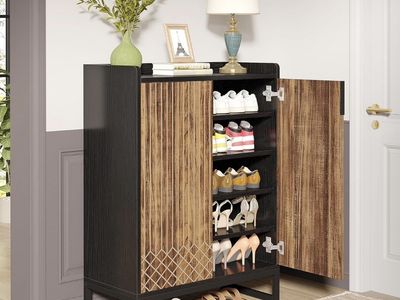 5 Shelf Shoe Cabinet