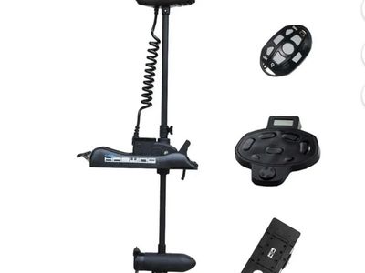 NEW! AQUOS Haswing Cayman12V55Lb 54inch Bow Mount Trolling Motor