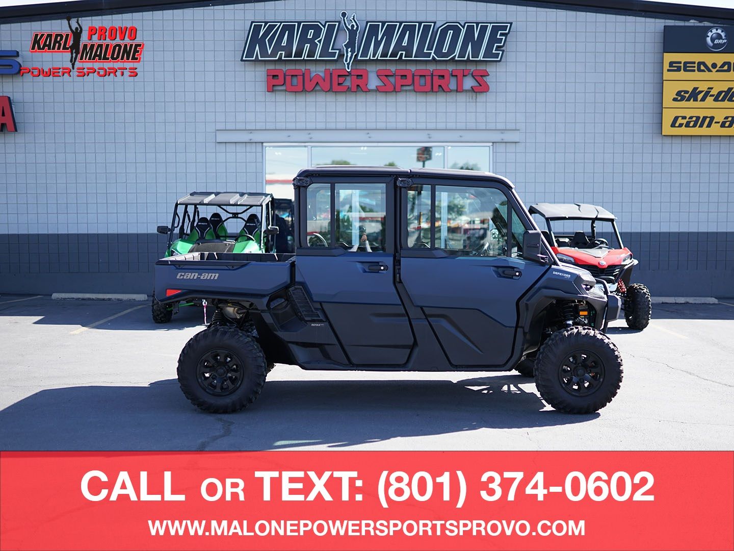 2026 Can-Am Defender MAX XT CAB HD11 Dusty Navy -