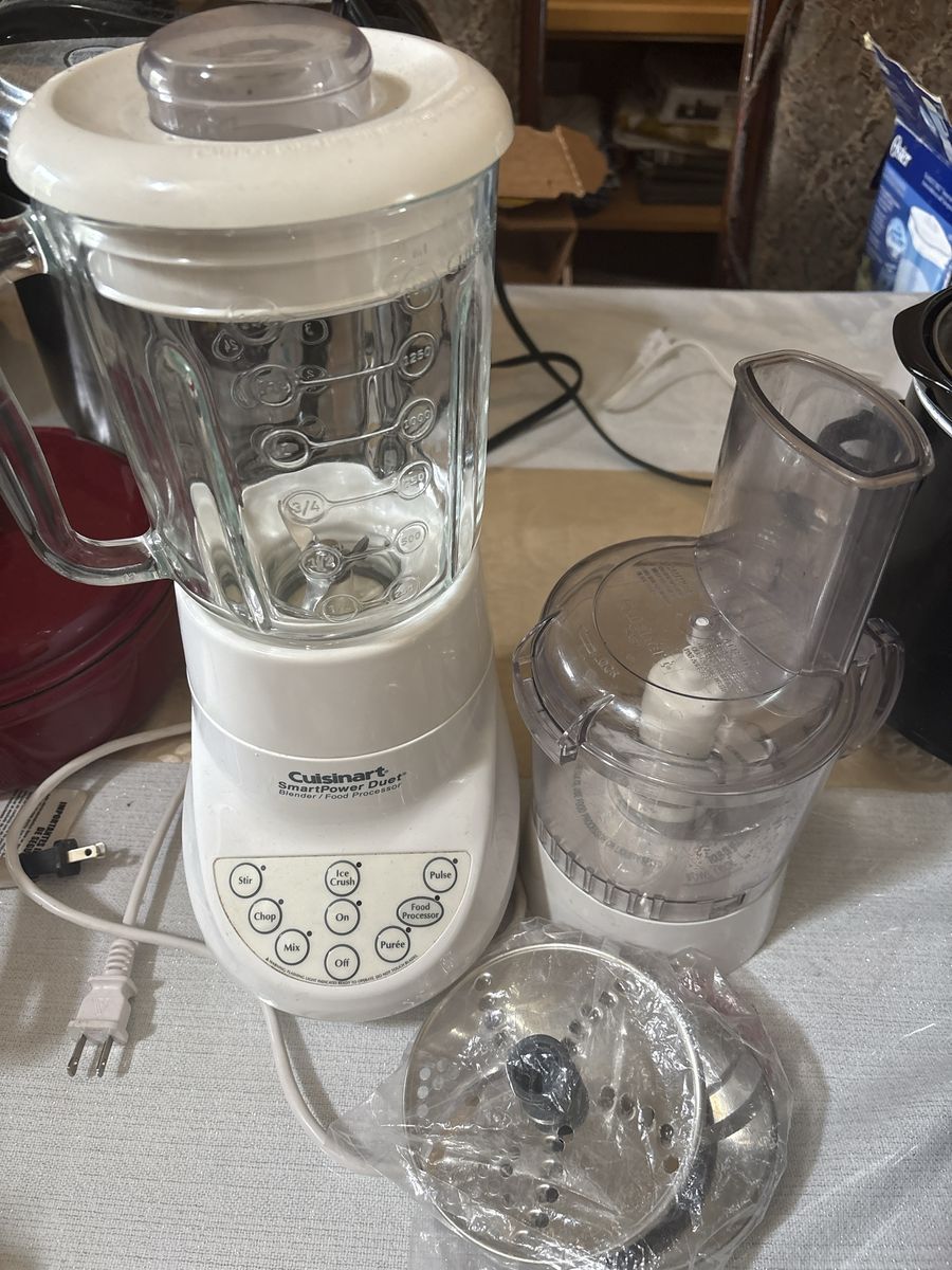 Cuisinart SmartPower Duet Blender / Food Processor Combo White