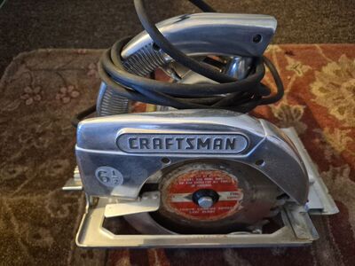 Vintage Craftsman 6.5" Circular Power Saw