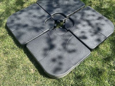 4-Piece Umbrella Stand Base Weights