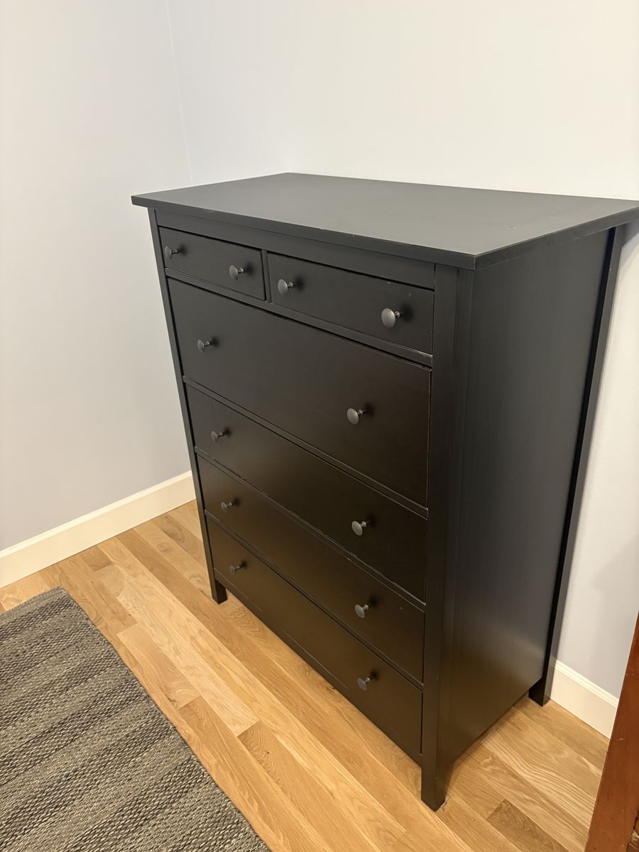 Ikea Hemnes Solid Wood 6 drawer dresser