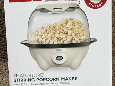 Dash 5 Qt Smartstore Deluxe Popcorn Maker