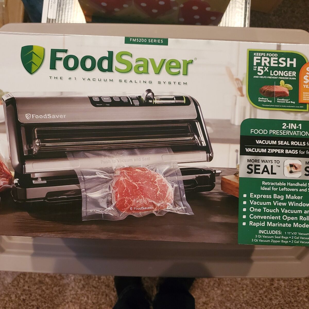 Brand New FoodSaver FM5000 Series 2-in-1 Vacuum