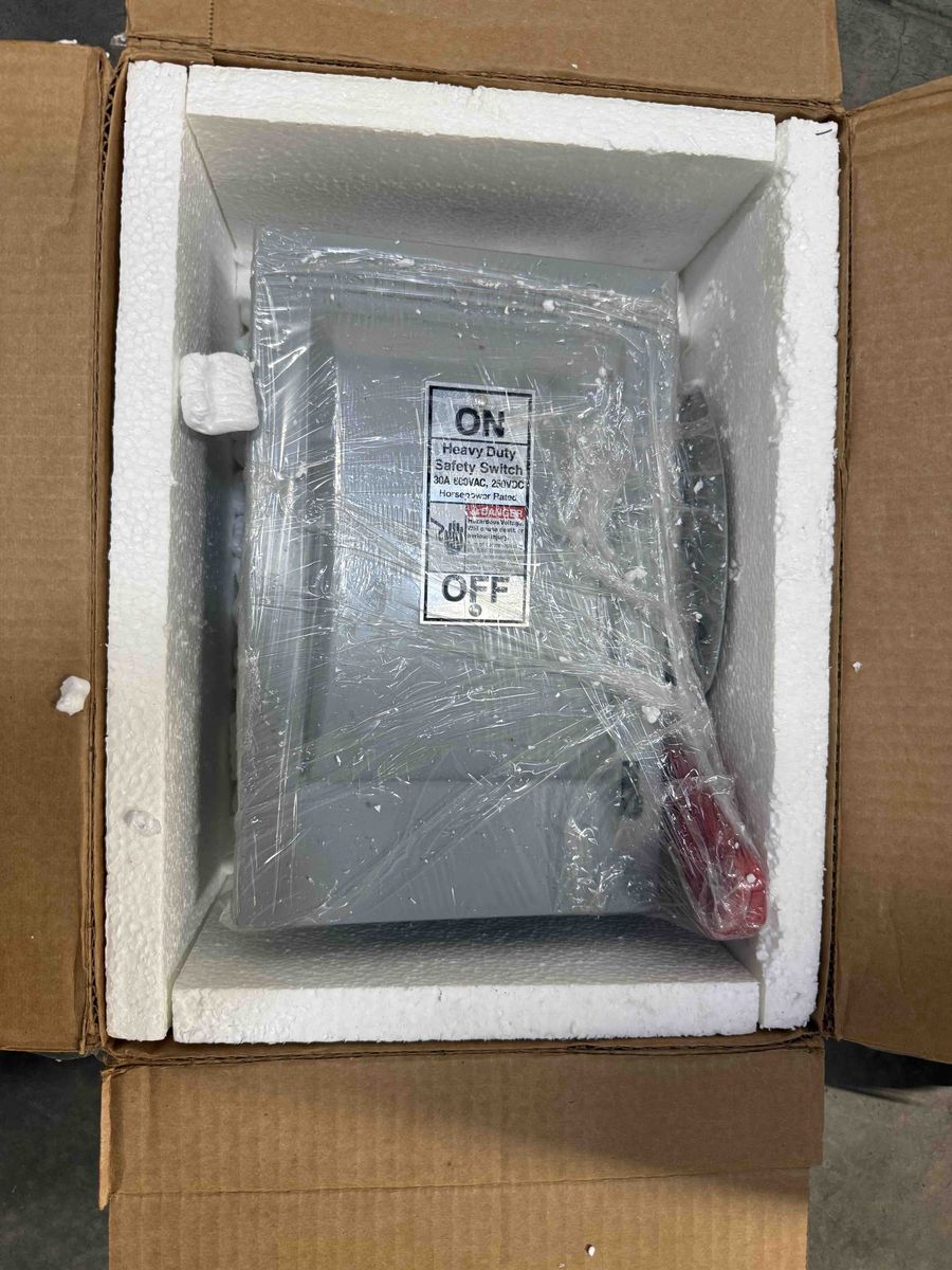 Siemens HNF361 30-Amp 3 Pole 600V Heavy Duty Safety Switches