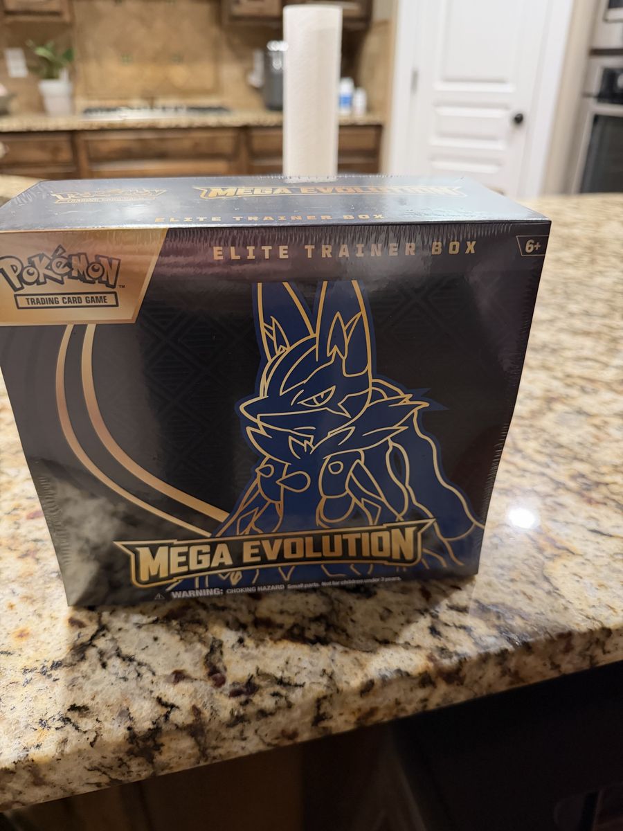 Sealed Mega Evolution Pokemon ETB