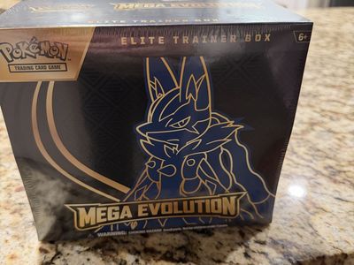 Sealed Mega Evolution Pokemon ETB