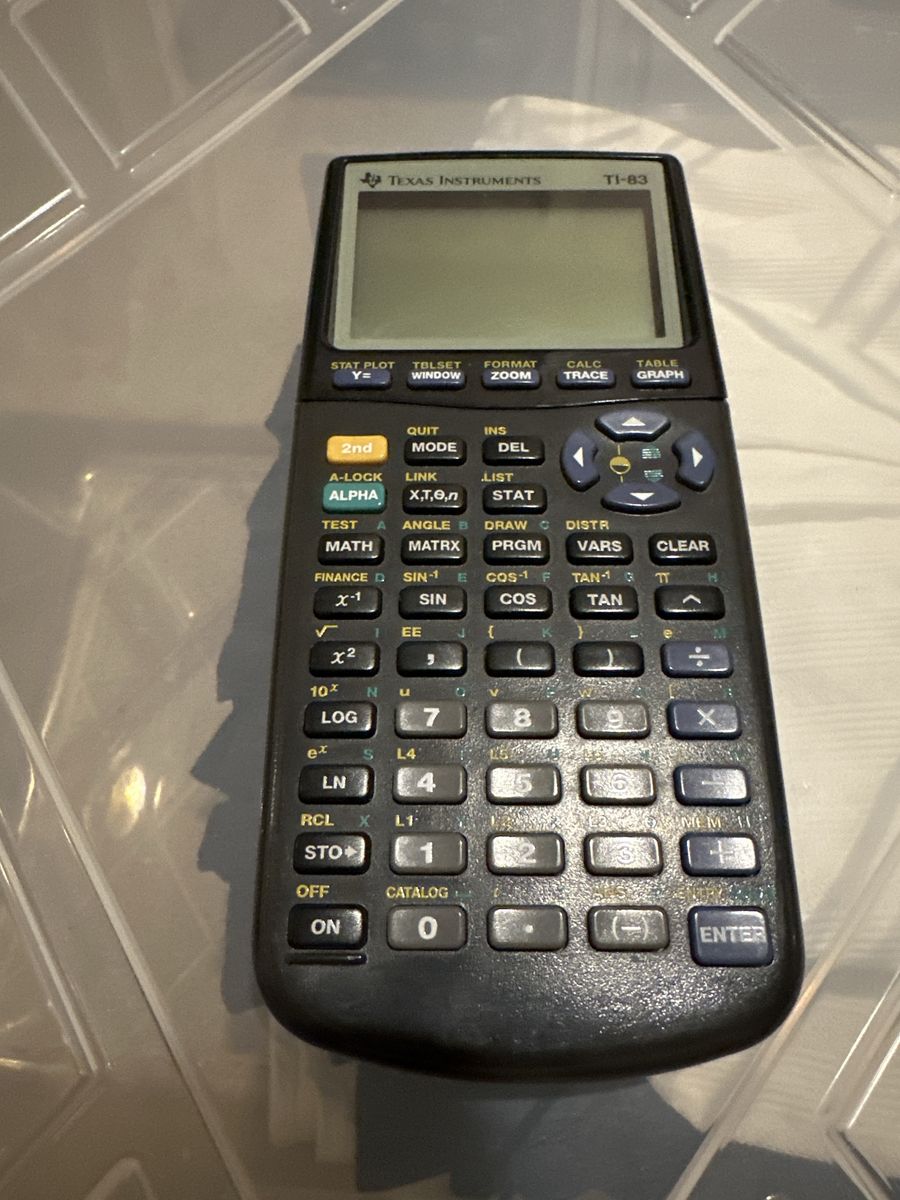 Texas Instruments TI-83 Graphing Calculator