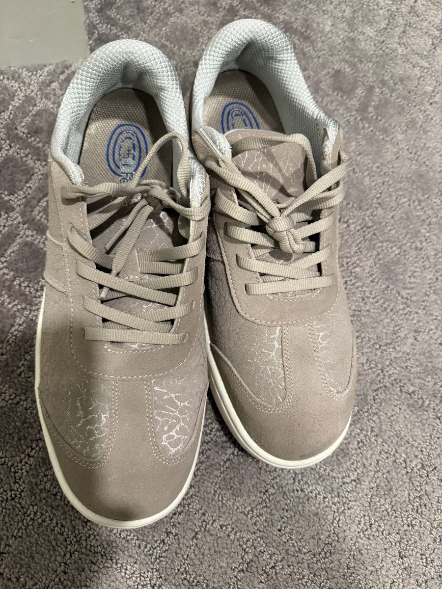 Orthoflex Tan Casual Walking Shoes Sneakers Size 11 Women's