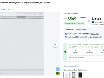 Frigidaire 24-in Front Control Built-in Dishwasher ( White ) , Triple Spray Arm , 55-Decibel