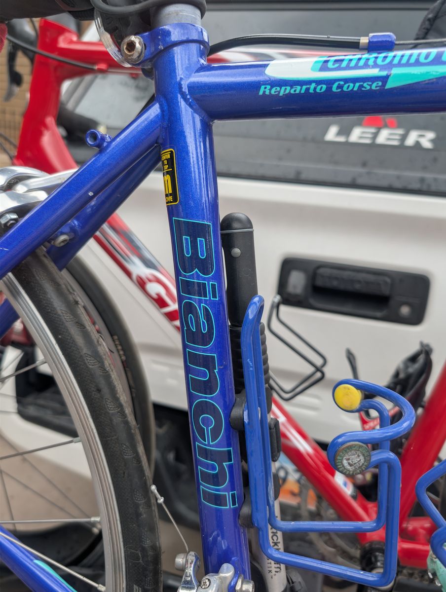 Bianchi Chromolite Road Bike - Blue, Made in Italy, Size 46