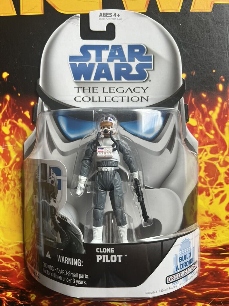 Star Wars The Legacy Collection Clone Pilot