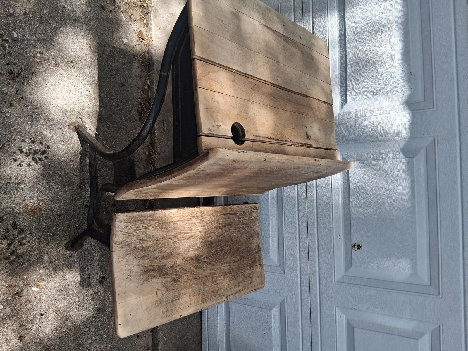 Antique School Desk