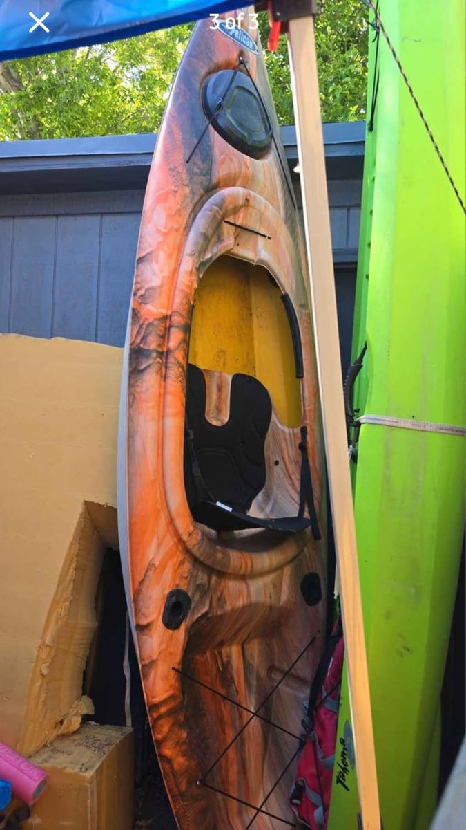 Pelican 10ft & Lifetime 10ft Sit-on-Top Kayaks