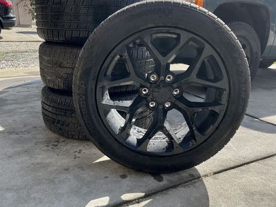 Chevy Snowflake wheels & tires