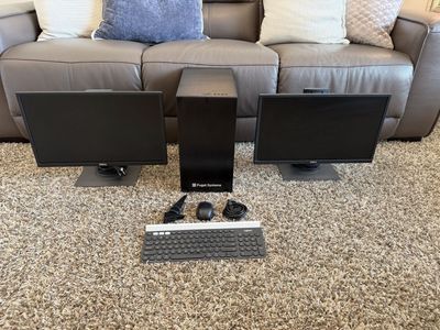 $4,500 Custom Puget PC + Dual Monitors – RTX 4060 Ti, 128GB RAM