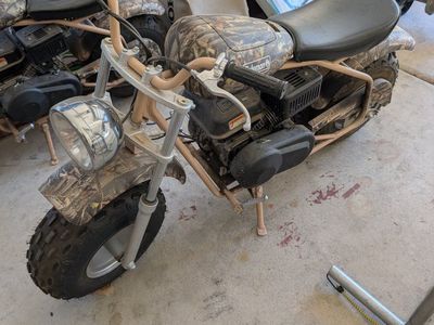 coleman mini bikes (pair)