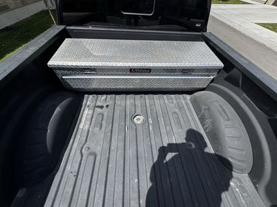 Ultima Diamond Plate Aluminum Truck Bed Tool Box - Crossbed Storage