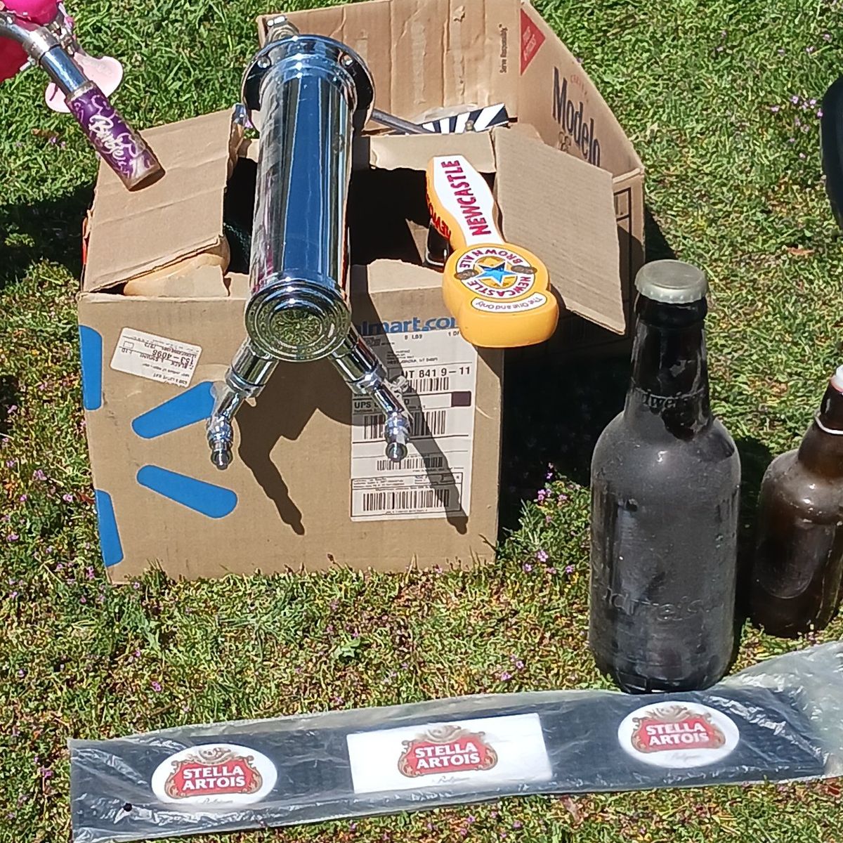 Beer taps and gauges