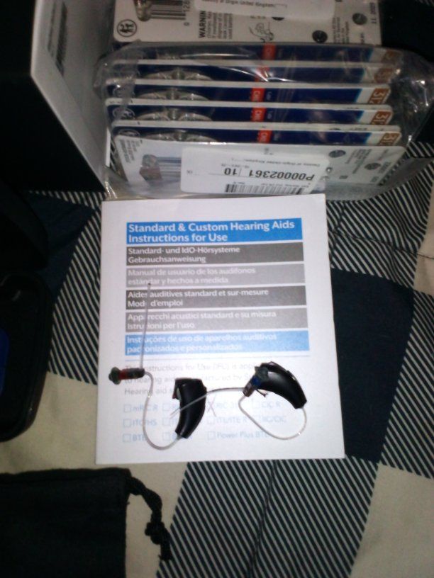 Hearing Aids (pair) not used