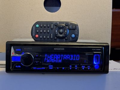 Kenwood KDC-X598 eXcelon Car CD Receiver Bluetooth USB Pandora SiriusXM iHeartRadio