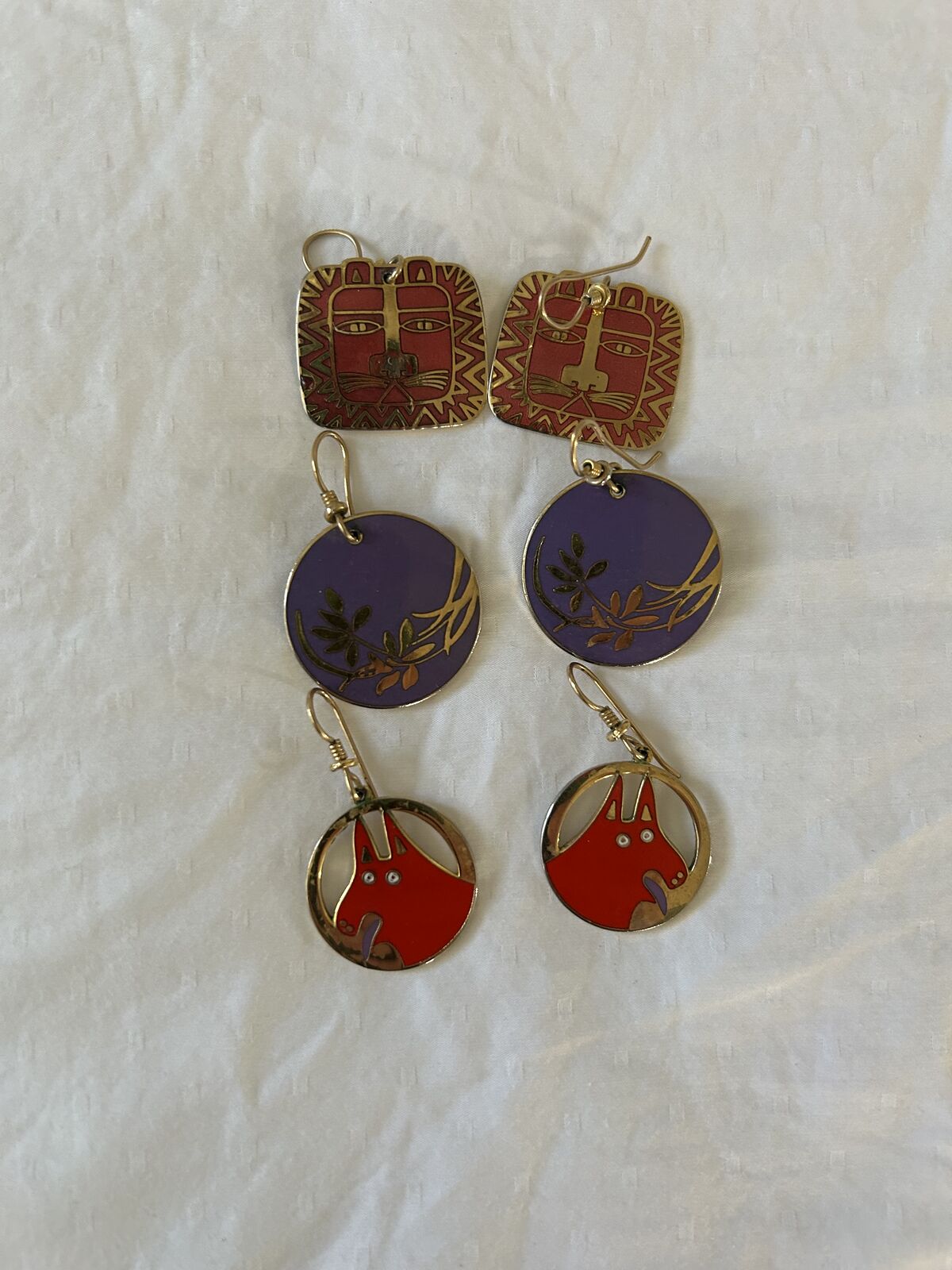 Vintage Laurel Burch Earrings