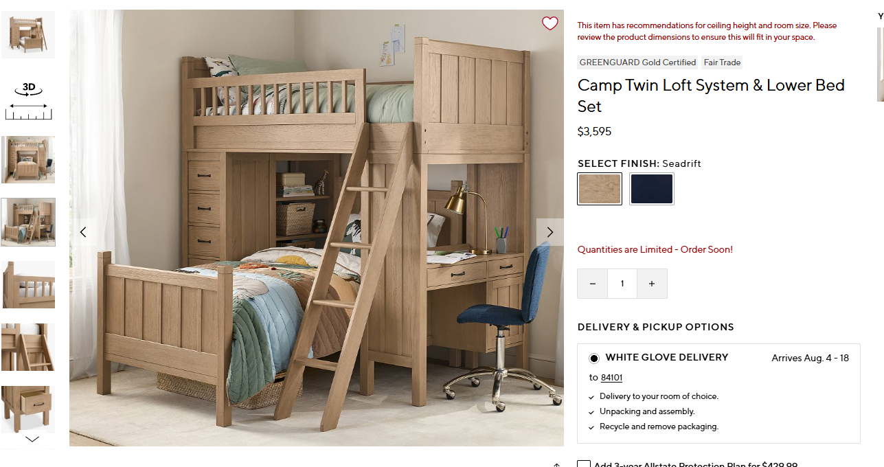 Bunk/Loft Beds