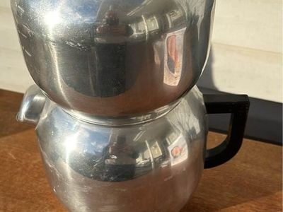 Vintage West Bend Aluminum Drip Coffee Maker Pot
