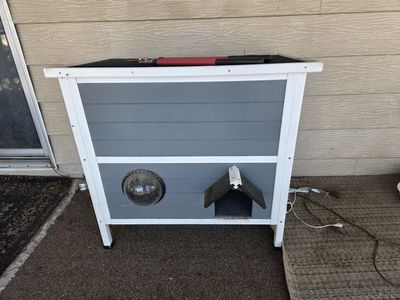 outdoor cat house