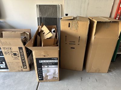 Cardboard boxes