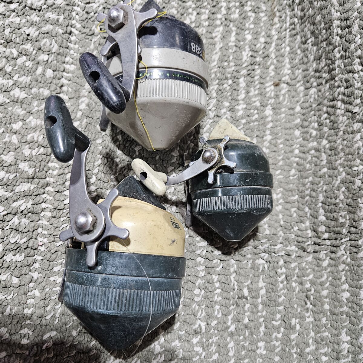 3 Zebco Fishing Reels