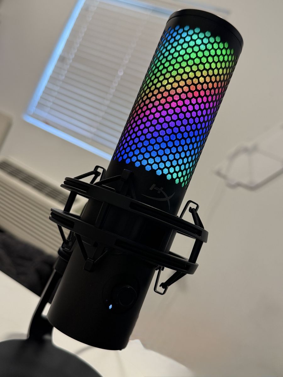 HyperX QuadCast S RGB USB Condenser Gaming Microphone