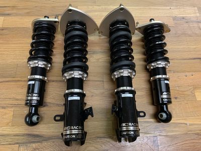BC Racing Extreme Low BR Series Coilovers for 2015-2021 Subaru WRX STI WRXSTI (F-25E-BR