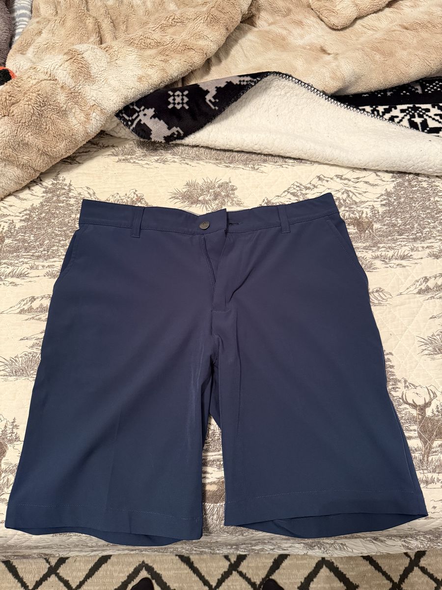 Navy Adidas Golf Shorts