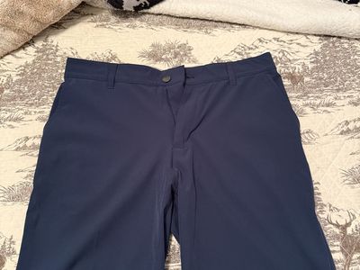Navy Adidas Golf Shorts