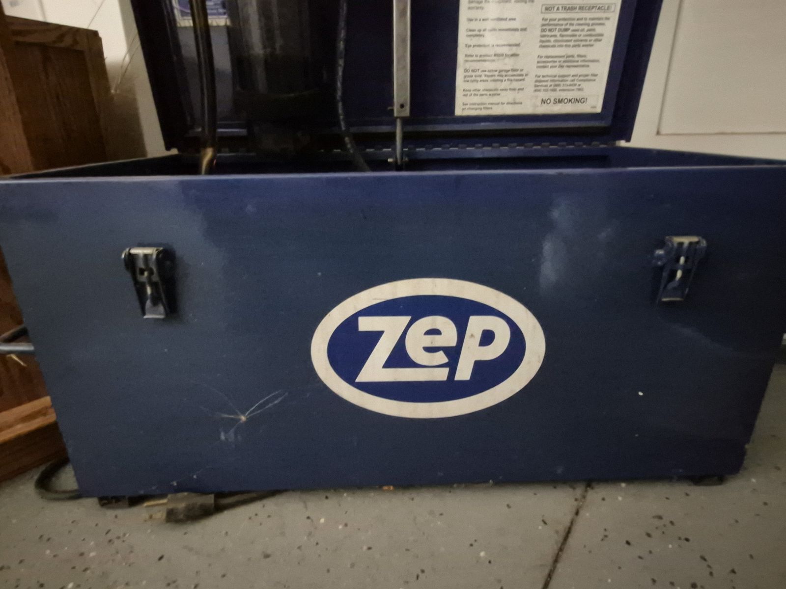 ZEP PARTS WASHER TANK