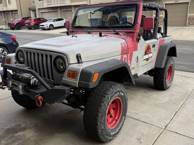 Jurassic Park Jeep Wrangler - Custom Paint & Interior, BF Goodrich Tires, Winch