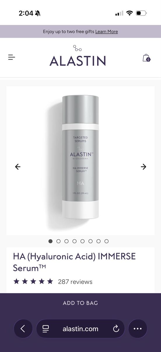 Mini Alastin HA Immerse Serum
