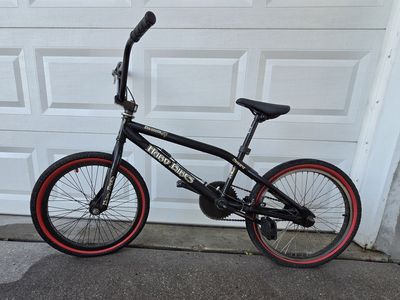 Haro Backtrail BMX Bike Black Red 20 Inch Wheels Used Good Condition