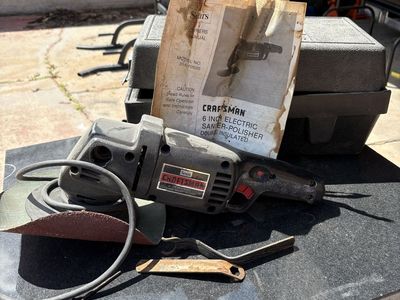 Craftsman 6 Inch Electric Sander-Polisher Model 31