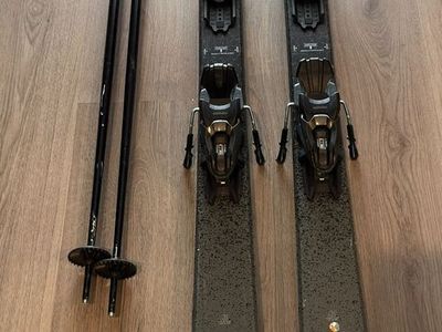 K2 Disruption 76 177cm Skis w/ Marker GripWalk Bindings + 125 Poles