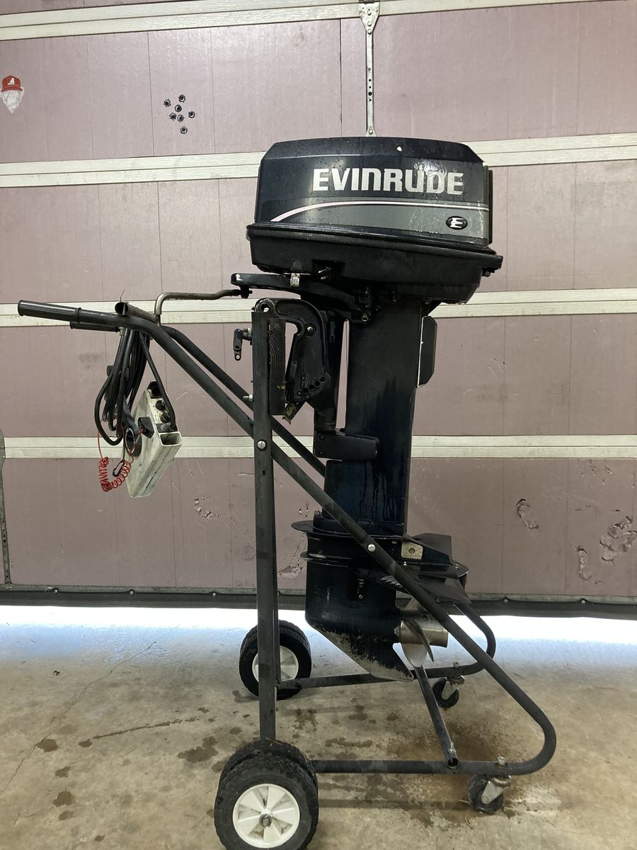 30hp Evinrude ( 12 MONTH WARRANTY !!! )