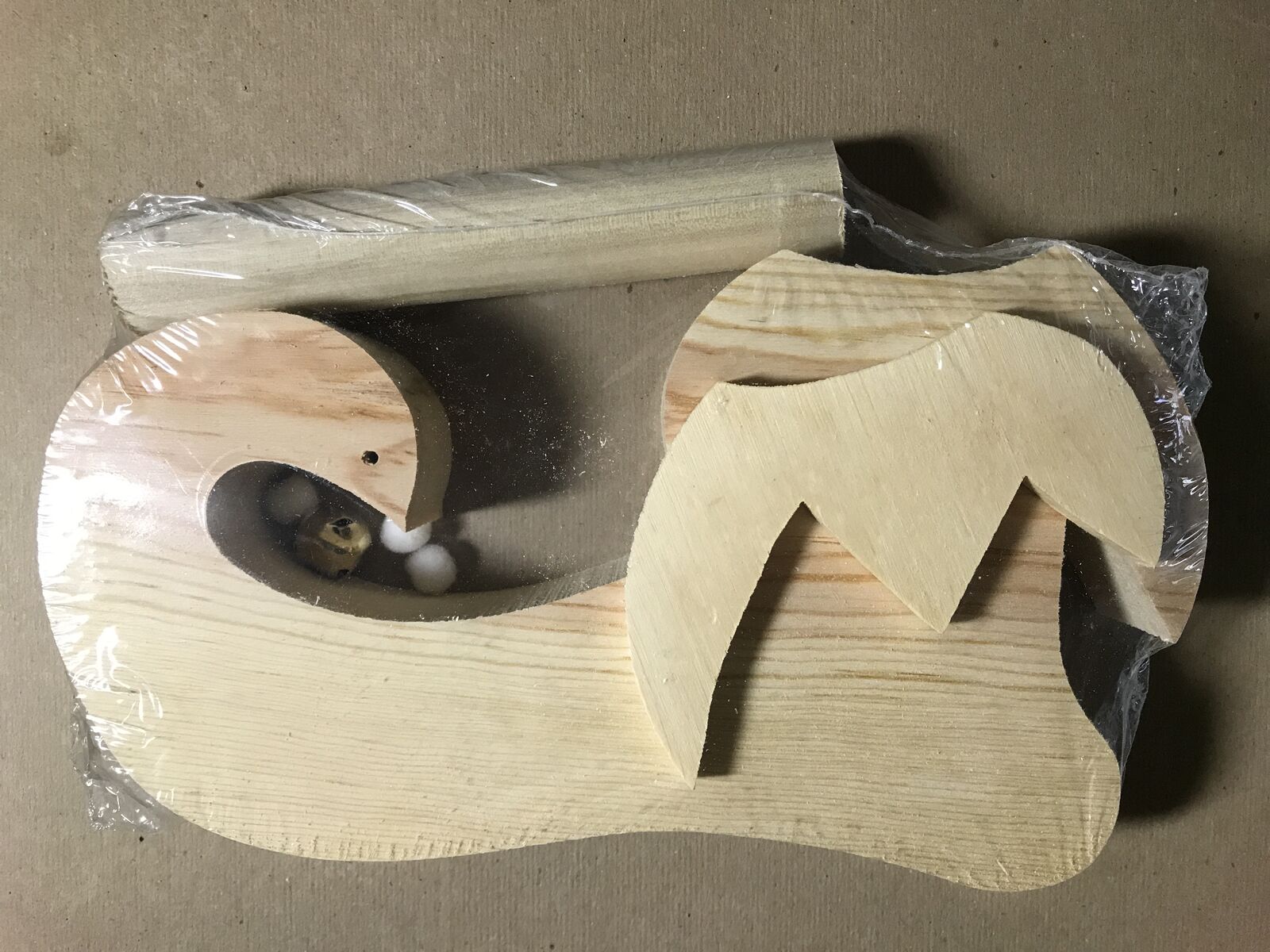 The Wood Connection 2 Wood Elf Shoe Kits, NIP