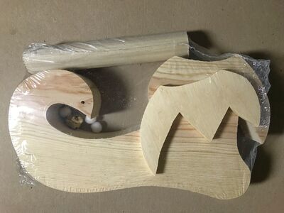 The Wood Connection 2 Wood Elf Shoe Kits, NIP