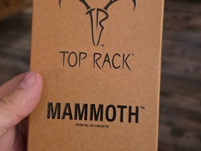 Top Rack Mammoth European Mount Hanger for Moose Steer Buffalo Wall Bracket