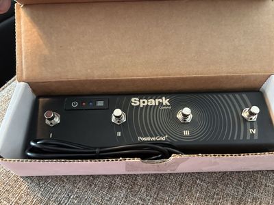 Positive Grid Spark Control Guitar Pedal New